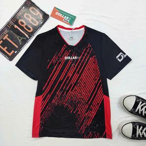 Super 4Way <b>Stretch</b> 180 Grams Fabric Weight Design Comfortable O-Neck Pickleball Badminton T-<b>Shirt</b> for <b>Men</b> Simple White Bank - Product Image 1