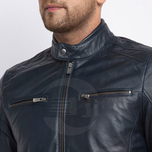 2026 Best Selling Products <b>Long</b> Sleeves Men <b>Leather</b> <b>Jacket</b> High Quality New Style Men <b>Leather</b> <b>Jacket</b> - Product Image 6