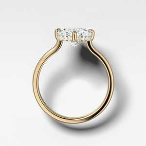 Bague de fiançailles personnalisée en or massif 14K 18K avec diamant marquise 4 carats, sertie clos, pour mariage, vente en gros, prix d'usine de bijoux B2B - Product Image 5