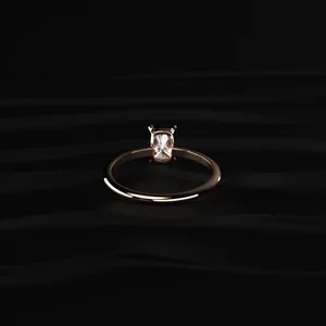 Radiant Cut Engagement <b>Ring</b> For Women With IGI Certified VVS-VS Clarity Buy Direct From <b>Indian</b> Trusted Supplier - Product Image 4