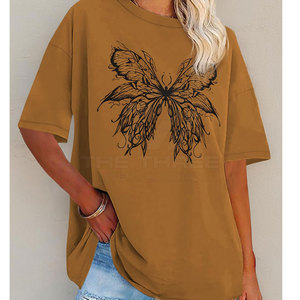 Camisetas Extra Grandes para Mujer, Tejido Ecológico Sostenible, Duraderas, Esenciales para el Guardarropa Diario, Más Vendidas - Product Image 6