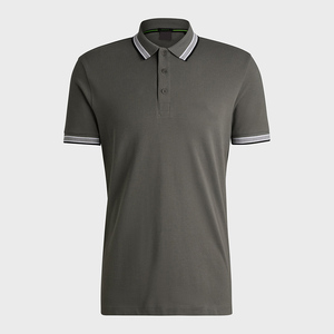 Camisa polo para hombre, tela de algodón, transpirable, tacto suave, manga corta, diseño con cuello, cómoda, informal, para uso diario, moda de verano - Product Image 6