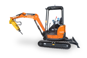 Zero tail 3ton mini excavateur mini excavation pelle hydraulique avec cabine micro excavateur - Product Image 6