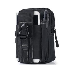 Sac de taille tactique pour homme, pochette Molle en nylon/polyester, fermeture éclair, étanche, pour téléphone, sport, haute qualité, pour l'extérieur - Product Image 1
