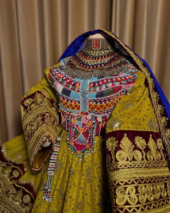 Nuevo Diseño Personalizado, Vestido Pathani de 2 Piezas con Estampado Elegante y Bordado, Traje con Pantalón Shalwar, Conjunto de Vestidos Afganos Transpirables - Product Image 6