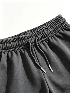 Shorts cargo décontractés pour hommes, taille élastique, confortables, taille mi-haute, avec plusieurs poches pour la randonnée et le camping - Product Image 3