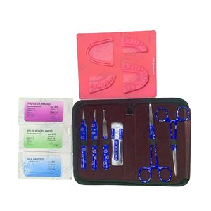 Qualité supérieure Meilleur prix pour la pratique de suture chirurgicale dentaire avec plaies prédécoupées Kit d'instruments de suture chirurgicale de vente chaude - Product Image 1