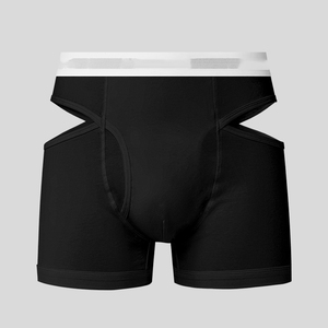 Customizable Men Swimming <b>Boxer</b> Underwear Mid-Rise Breathable Anti-Bacterial Quick Dry High Quality Regular Size - Product Image 3