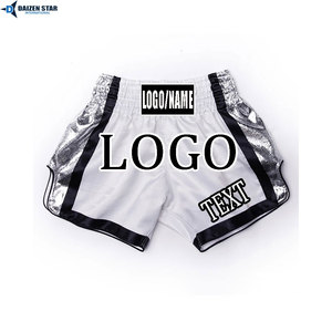 Pantalones Cortos de Boxeo al por Mayor para Hombre, Pantalones Cortos Deportivos de Secado Rápido, Pantalones Cortos Profesionales para Entrenamiento en el Ring, Diseño Personalizado - Product Image 4