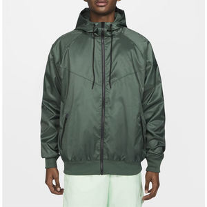 <b>Men</b> Classic Hooded Windbreaker <b>Jacket</b> Lightweight Soft Casual Zip Front Waterproof Breathable Winter Regular Fit Outdoor - Product Image 3
