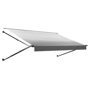 Kit complet d'auvent manuel pour camping-car 14,12 pieds, cadre en aluminium rétractable, tissu PVC imperméable - Product Image 1