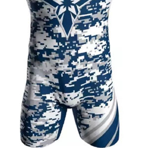 Combinaison de lutte classique avec une coupe confortable et des coutures renforcées pour une durabilité accrue, combinaison de lutte sans manches, service OEM - Product Image 2