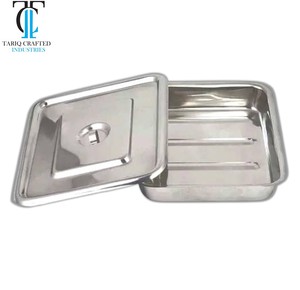 Plateau à instruments chirurgicaux autoclavable en acier inoxydable de qualité médicale TCI-IT-001 de TARIQ CRAFTED INDUSTRIES, certifié CE, sécurité ISO - Product Image 2