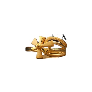 Minimalist <b>Plain</b> 18K Solid Gold Women's Classic Lightweight Engagement Gift <b>Ring</b> for Wedding Party Anniversary India - Product Image 1
