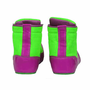 Chaussures de boxe personnalisées Marque privée 2026 Design élégant Ajustement confortable Chaussures de boxe Premium 2026 Design et couleur personnalisés Privé - Product Image 4