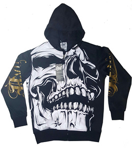 Sudaderas con capucha estilo universitario con cremallera, letras de chenilla, puños acanalados, inspiradas en el streetwear, OEM, poliéster/algodón, cortavientos - Product Image 4