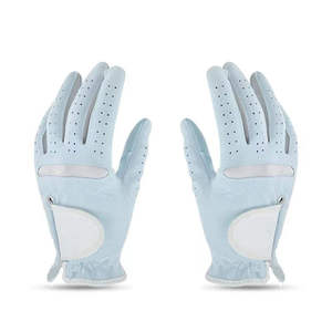 Gants de golf unisexes personnalisés en cuir Cabretta à doigts complets, mitaines de sport d'été souples en PU pour hommes et femmes, durables, écologiques et à séchage rapide - Product Image 3