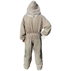 Nouvelle combinaison d'apiculture avec voile détachable, faible MOQ, combinaison d'apiculture en promotion - Product Image 3