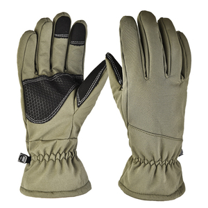 Gants de ski personnalisés à faible MOQ avec logo en caoutchouc, fourniture directe d'usine, impression sérigraphique sur mesure, vêtements d'hiver à marque privée - Product Image 3