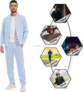 Survêtement de sport pour homme de haute qualité avec logo personnalisé, vêtements de sport en molleton pour la salle de sport, entraînement, jogging |   LOGO GRATUIT |   LIVRAISON GRATUITE - Product Image 3