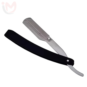 IMANS ENTERPRISES Professional Barber Salon Stainless Steel Straight Cut Throat Single Blade <b>Razor</b> for <b>Men</b> Face Use - Product Image 1