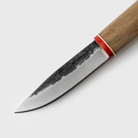 Couteau Viking Pukku Seax en acier au carbone de haute qualité, forgé à la main, manche en bois DIY OEM, pointe tombante, bushcraft, 6 pouces