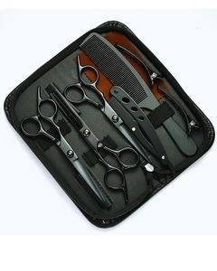 Professional Hairdressing Scissors <b>Set</b> Stainless Steel 440C Long Handle Sharp Tip Right Handed Salon Tools for Hair Cutting - Product Image 3