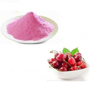 Poudre de cerise acidulée 100 % pure et biologique, marque privée, lyophilisée, issue de cerises sauvages cultivées - Product Image 1