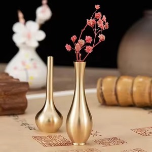 Jarrón de flores decorativo de metal de lujo, centro de mesa de diseño para decoración floral de bodas - Product Image 2