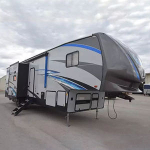 Caravane de voyage 4x4 en acier inoxydable avec cuisine, salle de bain et espace de couchage, type 5th Wheel Toy Hauler - Product Image 6