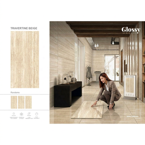 Carreaux de sol et mur en porcelaine mate effet marbre Calacatta Gris 600x1200mm, aspect brique, 20mm, pour salle de bain et extérieur - Product Image 2