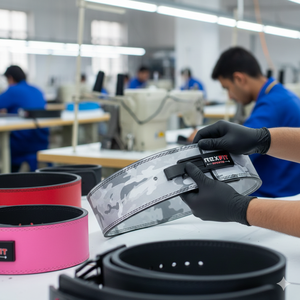 เข็มขัดพยุงหลัง Rexfit Sports สำหรับยกน้ำหนักหนัก ทำจากหนังแท้ เหมาะสำหรับการออกกำลังกายและการฝึกความแข็งแรง - Product Image 5