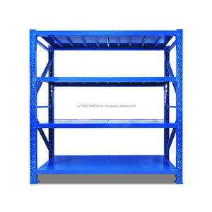 Étagères de garage en métal léger hautement durables rayonnage d'entrepôt en acier protégé contre la corrosion avec emballage en carton - Product Image 2