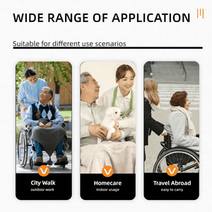 18 \ "& 24 \" sedia a rotelle manuale da trasporto in lega di alluminio con bloccaggio posteriore anteriore freni a mano argento brillante rimozione rapida ruota posteriore - Product Image 6