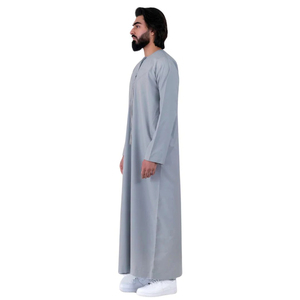 Premium Matte Silk Finish <b>Thobe</b> – Opaque Heavyweight Kandura for Luxury Retail - Product Image 3