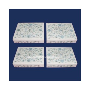 Premium Best Modern Classic Product Handmade Product Marble Inlay <b>Box</b> With Mother Of Pearl Material Use For Jewelry Storage Gift - Product Image 1