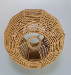 High sale Rattan Pendant <b>Light</b> Shade Handwoven Bamboo <b>Chandelier</b> for Outdoor Wedding Events Party Garden Decoration - Product Image 3