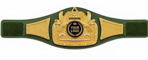 Customized Premium Leather Breathable MMA Boxing Championship <b>Belt</b> Dual Tone Plated Heavyweight Title League - Product Image 4