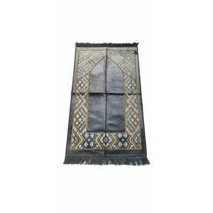 Wholesale 28x48 Soft Polyester Namaz <b>Prayer</b> Rug Diamond Pattern From Turkey Machine Woven for Mosque Home Use Travel Suitable - Product Image 1