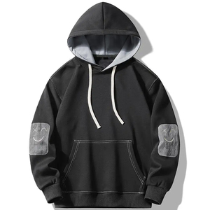 Sudadera con capucha de forro polar personalizada al por mayor con bordado y estampado en relieve para hombre, sudaderas con capucha y sudaderas de alta calidad para hombre - Product Image 2