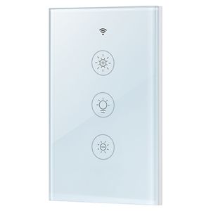Interruttore Dimmer LED Intelligente 12V/24V con Pannello Touch WiFi 2.4GHz, Regolazione Continua 15%~85%, 100/250V AC - Product Image 1