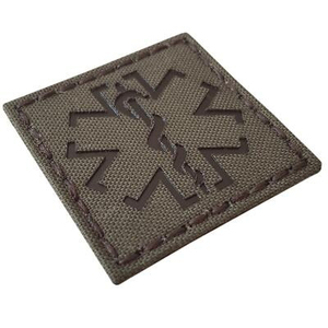 Premium Laser Cut Leather <b>Patch</b> | 3D Textured PU Brand Logo for <b>Backpacks</b> & Jeans | Custom Manufacturer - Product Image 3