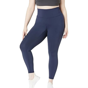 Leggings de compresión de cintura alta para mujer, pantalones elásticos de yoga para entrenamiento, ropa deportiva suave para gimnasio, mallas para correr y fitness - Product Image 1