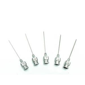 Juego de 5 piezas de instrumentos oftálmicos médicos ajustables manualmente de acero inoxidable, sonda lacrimal curva, equipo de microscopia - Product Image 2