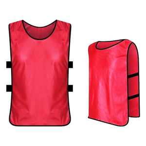 Chaleco de Entrenamiento de Fútbol Personalizado con Logotipo, Unisex para Adultos, Sin Mangas, de Poliéster Transpirable, Cuello Redondo, Jersey Deportivo para Todas las Temporadas, Corte Regular - Product Image 2
