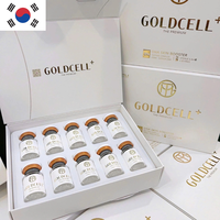 Sérum ADN de saumon professionnel CMED Goldcell PDRN & NMN 35ml pour un soin du visage éclatant avec effet raffermissant et régénérant, utilisation à domicile