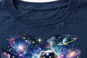 T-shirt décontracté à manches courtes et col rond pour homme, 100% coton, sans motif - Product Image 3