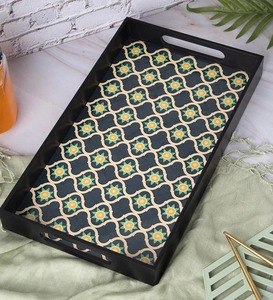 Smooth Finish MDF <b>Tray</b> Suitable For Tea Coffee And <b>Breakfast</b> Serving Stylish MDF <b>Tray</b> Perfect For Kitchen Dining And Living - Product Image 5