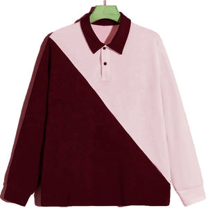 Chemise à manches longues pour homme, 100% coton, col rond, respirante, avec logo personnalisé, impression sérigraphique, sublimation, broderie - Product Image 6