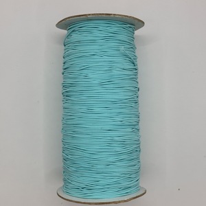 Cordon élastique tressé bleu aqua n°19, 1,2 mm, 288 yards, 100 % nylon haute ténacité, écologique, pour textile de maison - Product Image 5